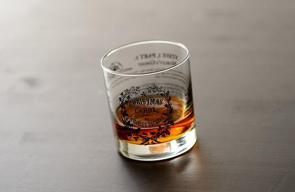 A Christmas Carol - Dickens Rock Glass